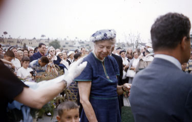 Eleanor Roosevelt at Beth Israel Cemetery