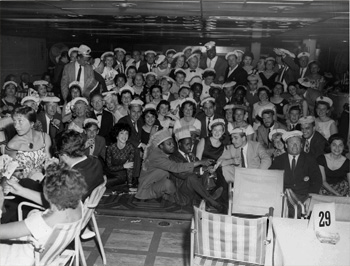 On board, S.S. Flandre