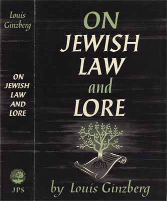 On Jewish Law and Lore