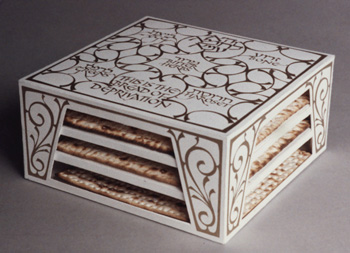 Seder plate box