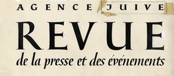 Agence Juive Revue