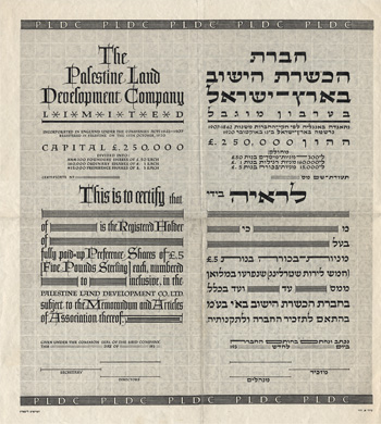 Palestine Land Development Corporation