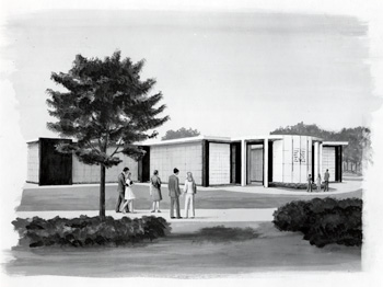 Architectural rendering