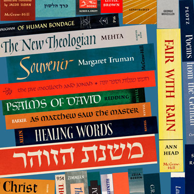 One hundred and forty spines of Ismar David